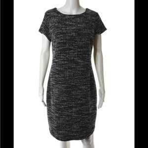 Banana republic factory Tweed blue dress